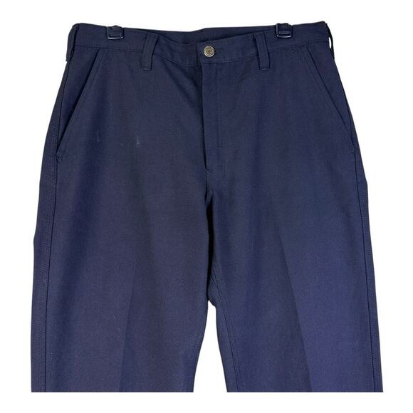 Workrite FR 34x36 Navy Blue NMX75 Nomex HRC1 Work Uniform Mens Pants - Picture 2 of 16